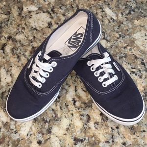 Navy blue Vans